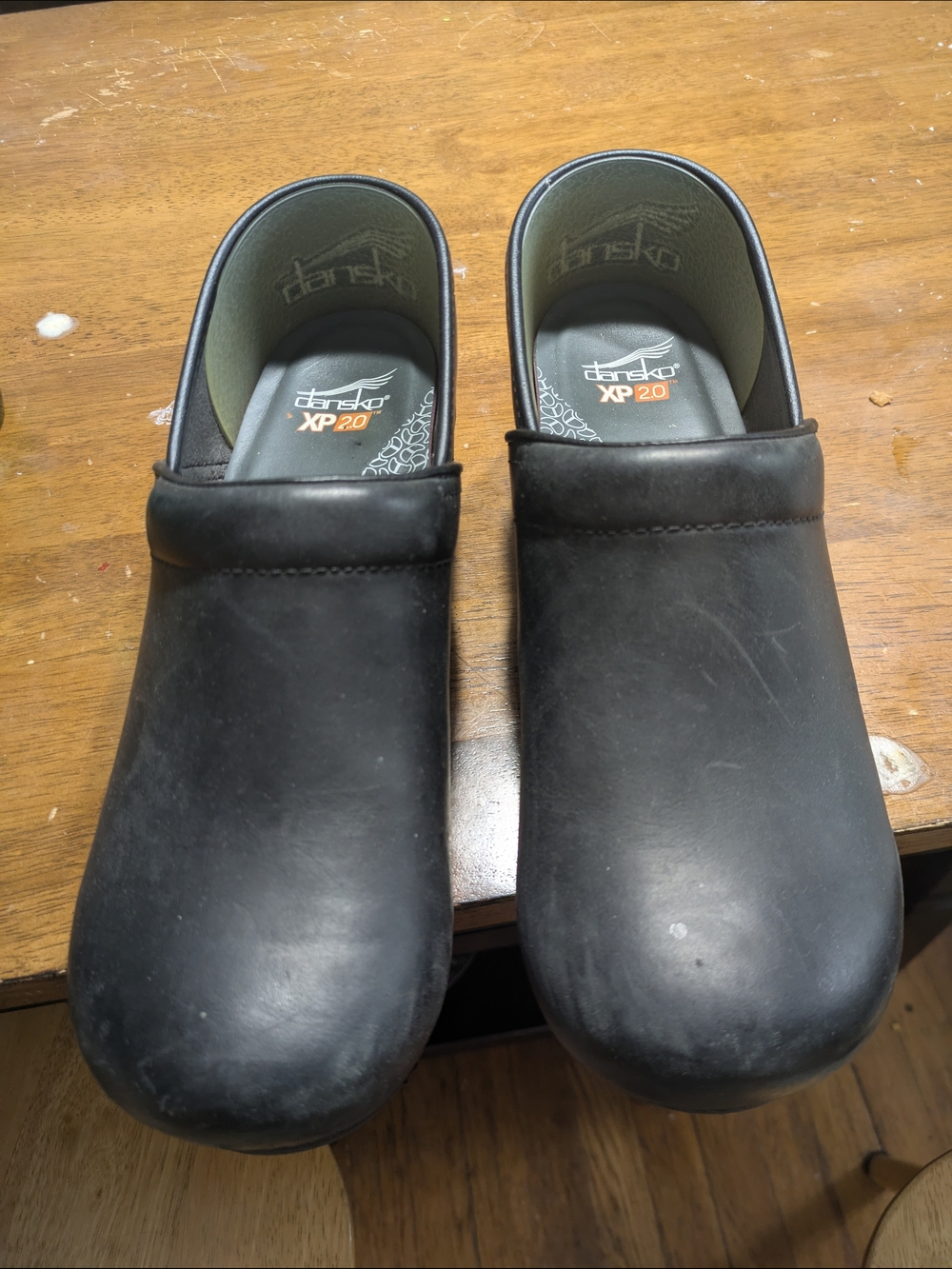 Dansko Black Men's XP 2.0 Slip-On Clogs